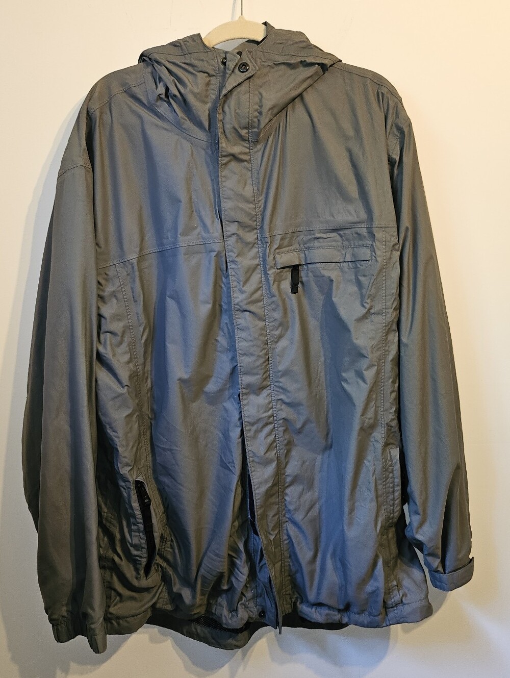 Duluth Utility Jacket Anorak XL Windbreaker Gray